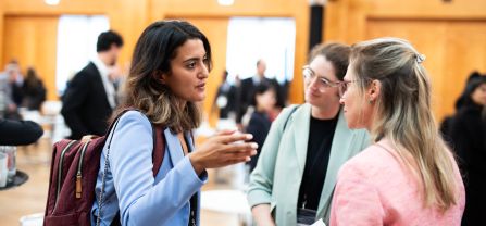 Sara Alawia (Food and Agriculture Organization of the United Nations) Participants networking on BCSC2024