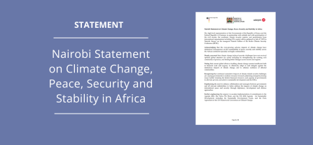 nairobi statement